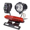 Bộ đèn trước và đèn hậu xe đạp mã 002